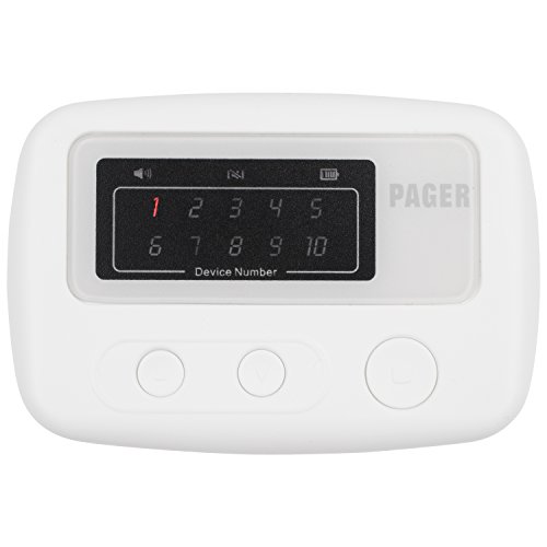 Vive Wireless Alert Pager - Caregiver Health Alarm Device to Monitor Elderly Seniors, Disabled Patient - Portable Medical Emergency Monitoring System - Handheld Call Button Signal Transmitter Receiver