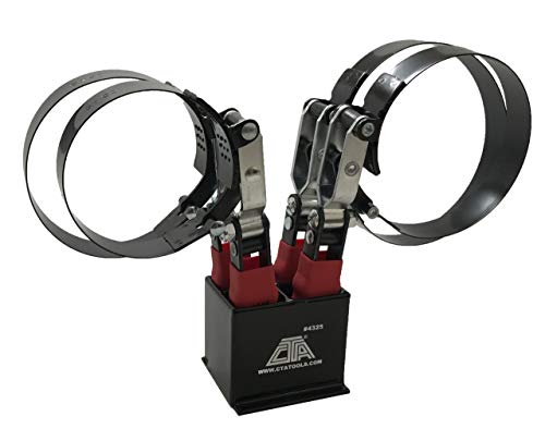 CTA Tools 4325T 4 Pc. Oil Filter Wrench Set with Stand