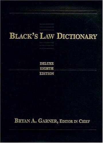 Black's Law Dictionary: Deluxe Thumb-Index (Legal Dictionary)