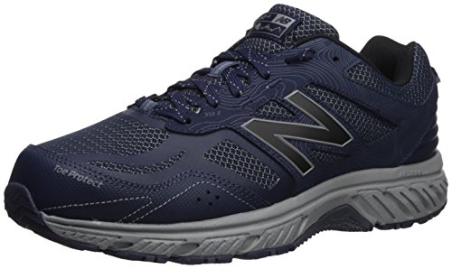 New Balance Men's 510 V4 Trail Running Shoe, Pigment/Steel, 11 M US