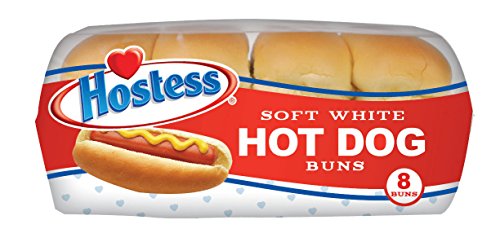 Hostess Hot Dog Buns, 8 Buns (Pack of 4)