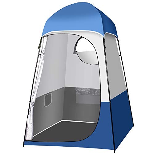 Shower Tent Up Privacy Tent Portable Camping Toilet Tent Outdoor Beach Dressing Changing Bathing Room Camping Privacy Shelters 6.2 ft x 6.2ft x 7.9ft Room Tent
