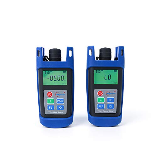 ORIENTEK Fiber Optic T25M Optical Power Meter+T15M-S Optical Light Source SM 1310/1550nm Loss test Tools