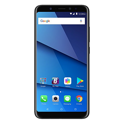BLU Vivo XL3 Plus - 6.0” HD+18:9 Display Smartphone with Qualcomm Snapdragon – Black