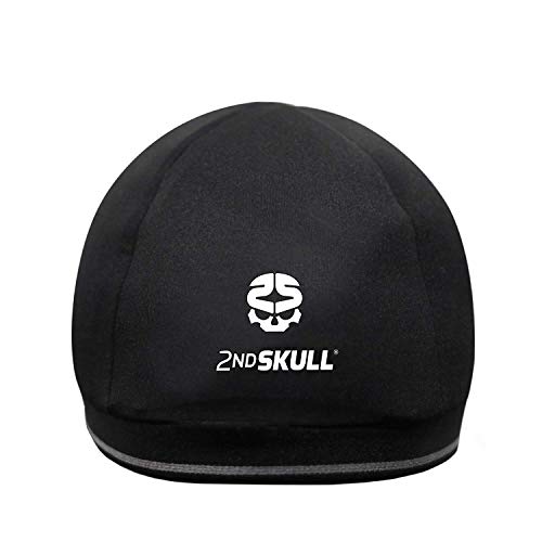 2nd Skull Protective Skull Cap - XRD Impact-Absorbing Technology, Fits Under Any Helmet - Black, Teen/Adult
