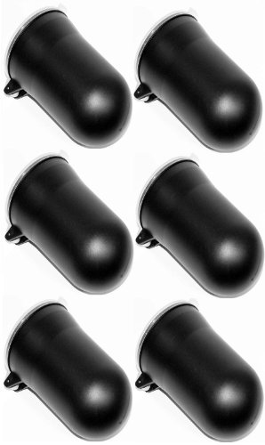 GXG 50 Round Paintball Speed Tube Pods Black - 6 Pack