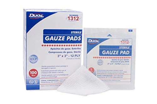 Gauze Pads Sterile 3'' X 3'' 100/box