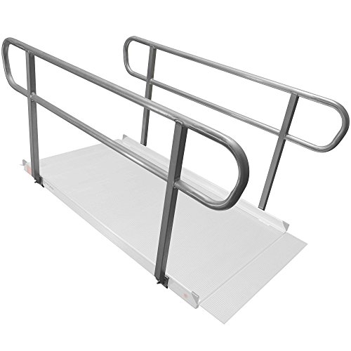 Titan 6' Wheelchair Entry Ramp Handrails Only