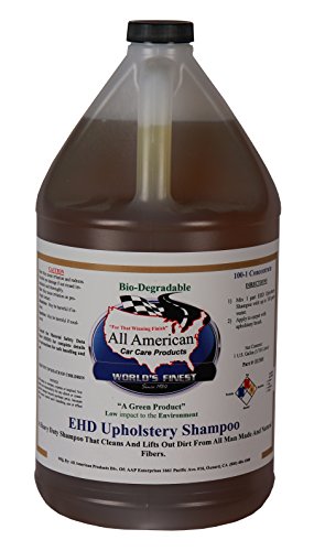 All American Car Care Products Extra Heavy Duty Upholstery Shampoo (1 Gallon)