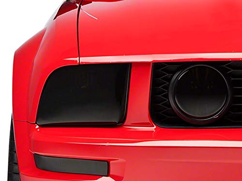 SpeedForm Smoked Headlight Covers for Styling and Protection Fits Ford Mustang 2005-2009 GT / V6