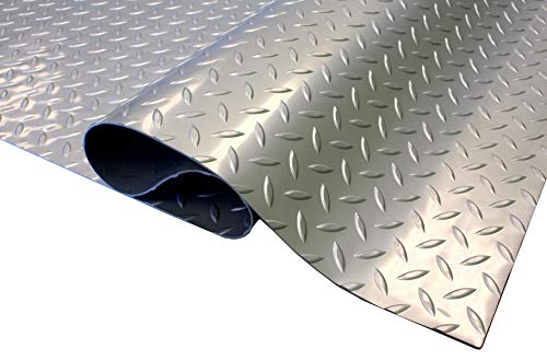 IncStores Standard Grade Nitro Garage Roll Out Floor Protecting Parking Mats (Diamond 7.5' x 17')