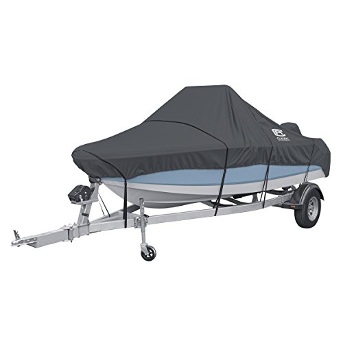 Classic Accessories StormPro Waterproof Heavy-Duty Center Console Boat Cover, Fits boats 20 - 22 ft long x 106 in wide