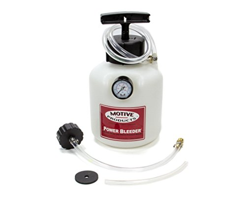 Motive Products, European Power Brake Bleeder, 0100, Hand Pump Pressure Tank with Adapter