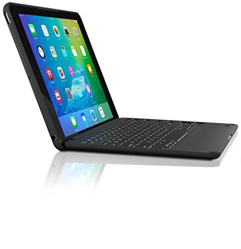 ZAGG Folio Case with Wireless Backlit Keyboard for 2017 [Gen 5] and 2018 [Gen 6] Apple iPad 9.7' - Black (A97ZFK-BB0)