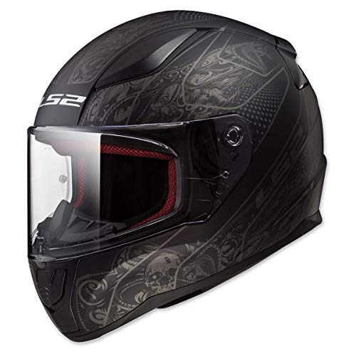 LS2 Helmets Full Face Rapid Street Helmet (Crypt - 2X-Large)