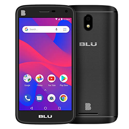 BLU Advance S50 -Unlocked LTE Smartphone, 16GB+1GB RAM -Black