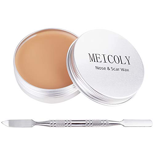 Meicoly Fake Wound Skin Wax Scar Body Paint Special Effects Halloween Set Stage Makeup, 02