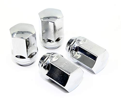 Set of 20 Veritek 14x1.5mm Chrome 7/8 22mm Hex Duplex Acorn OEM Style 1.5 Inch 38.5mm Lug Nuts for Factory Wheels