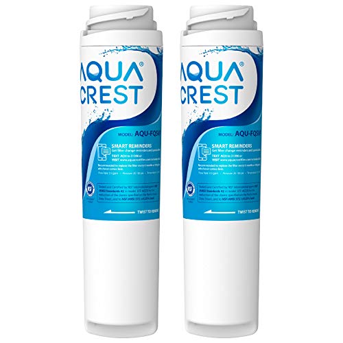 AQUACREST FQSVF Replacement Under Sink Water Filter, Replacement for GE FQSVF, GXSV65R (1 Set)