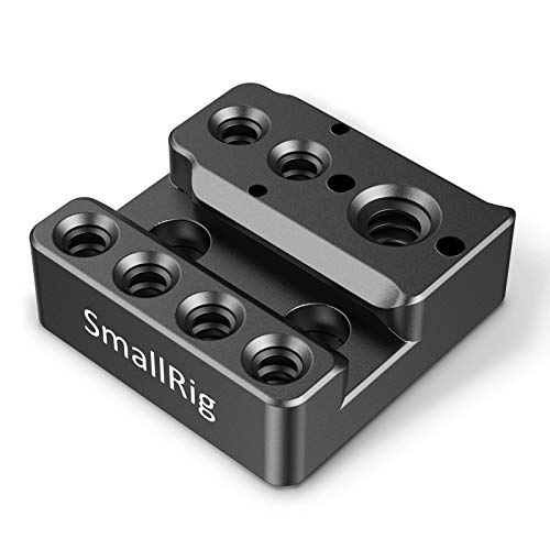 SMALLRIG Monitor Mount Holder for DJI Ronin S & Ronin SC Gimbal Accessories Mounting Plate, w/ 1/4” Thread 3/8” Locating Hole NATO Rail for Magic Arm Handle - 2214