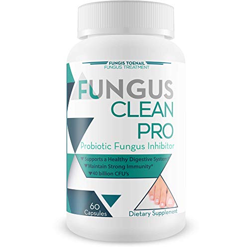 Fungus Clean Pro - Probiotic Fungus Inhibitor - Fight Off Fungus from The Inside Out with This Powerful Anti-fungal probiotic Blend - by Fungis Toenail Fungus Treatment - Protect Your Body from Fungi