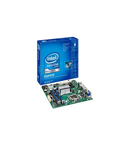 Intel DQ45CB Intel Q45 Socket 775 mATX Motherboard Dual DVI, Audio, eSATA, GbLAN & RAID