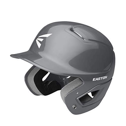 EASTON ALPHA Batting Helmet | Baseball Softball | TBall / Small | Charcoal | 2020 | Dual-Density Impact Absorption Foam | High Impact Resistant ABS Shell | Moisture Wicking BioDRI Liner | Removable E