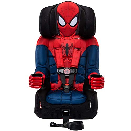 KidsEmbrace 2-in-1 Harness Booster Car Seat, Marvel Spider-Man