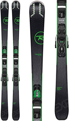 Rossignol Experience 76 Ci/Xpress 10 Ski Package Mens Sz 170cm Black/Green