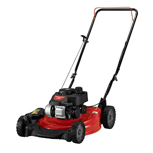 Craftsman 11P-A0SD791 21 in. Lawn Mower-140cc OHV Engine Push Mower for Small to Medium Yards, Red