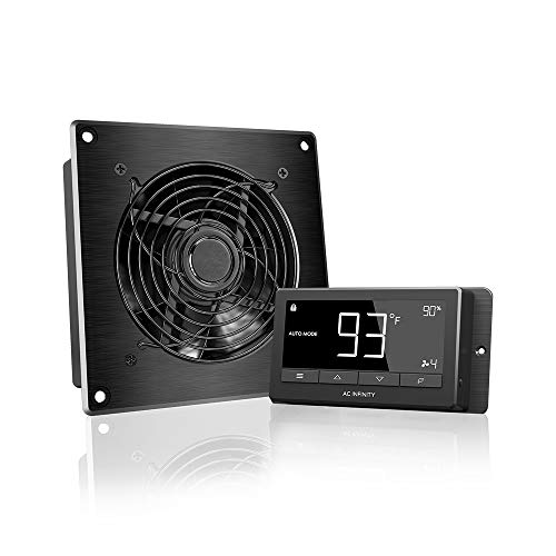 AC Infinity AIRTITAN T3, Ventilation Fan 6' with Temperature Humidity Controller, for Crawl Space, Basement, Garage, Attic, Hydroponics, Grow Tents