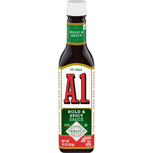 A.1. Bold & Spicy TABASCO Steak Sauce (10 oz Bottle)