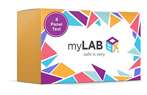 myLAB Box STD at Home Test for Women Chlamydia, Gonorrhea, Trichomoniasis (Trich), HIV(1 & 2), Hepatitis C (Hep C), Genital Herpes (HSV-2), Syphilis (8 Panel) CLIA Lab Certified (Not Available in NY)