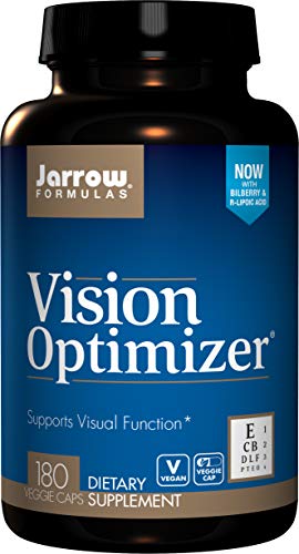 Jarrow Formulas Vision Optimizer, Supports Visual Function, 180 Caps