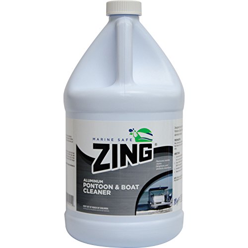 ZING 10122 Marine Safe Aluminum and Pontoon Boat Cleaner - 1 Gallon