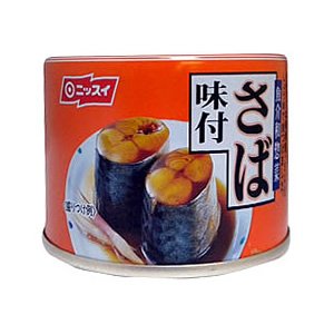 Nissui Saba fish can (Mackerel in teriyaki Soy Sauce Paste) 6.70oz, pack of 1