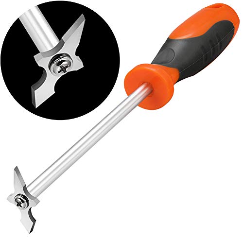 Grout Removal Tool, Caulking Removal Tool, Grout Cleaner, Scraper, Scrubber Brush, Tile Joint Cleaning Brush, Remove Grout or Cleaning for Tile Joints and Seams or Corner