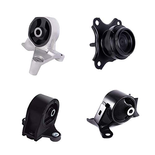 Ashimori Compatible With Honda Civic Acura EL 1.7L Manual 2001-2005 Engine Motor Mount Set A4511 A4539 A6588 A6589