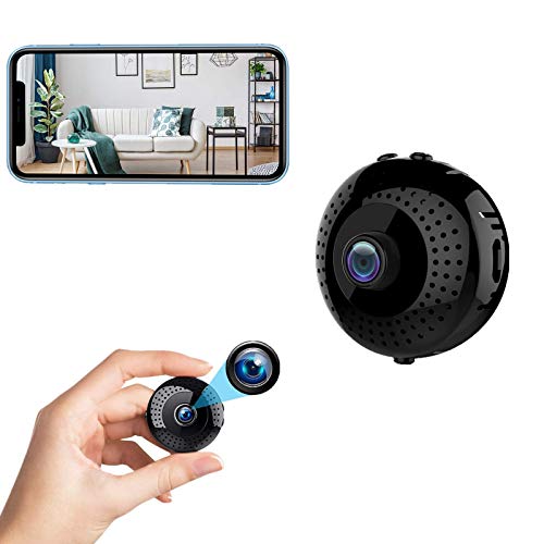 FSTCOM Spy Camera Wireless Hidden Night Vision 1080P HD WiFi Security Video Recorder with Motion Detection, Live View, APP Remote Viewing, Loop Record