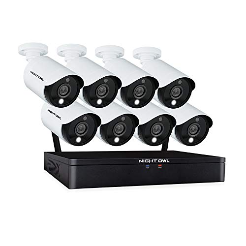Night Owl Home Security Camera System with 8 Wired 1080p HD Indoor/Outdoor Cameras with Night Vision (Expand up to an Additional 4 Wireless Devices), 1 TB Hard Drive