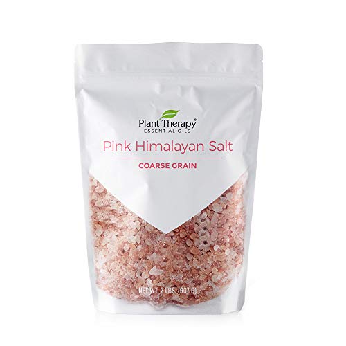 Plant Therapy Pink Himalayan Salt Extra Coarse 2 lb bag Rich in Nutrients and Minerals to Improve Your Health