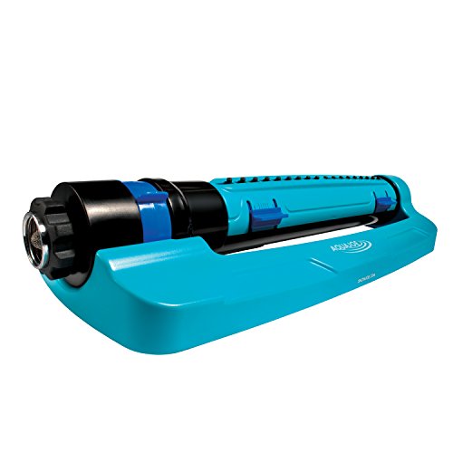 Aqua Joe SJI-TLS18 3-Way Turbo Oscillation Lawn Sprinkler, w/Range, Width, Flow Control