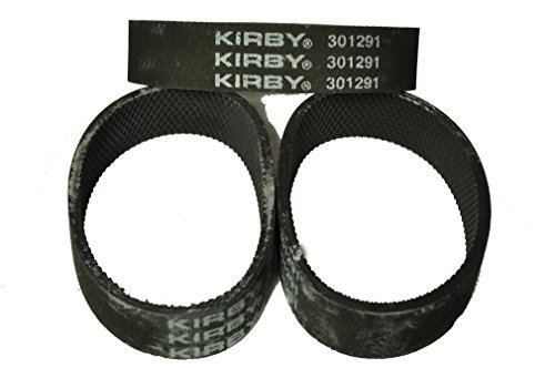 Kirby Ribbed Vacuum Cleaner Belt, Fits: all Kirby upright vacuum cleaners 1960 to present, Kirby Number on belt 301291, 6 belts in pack