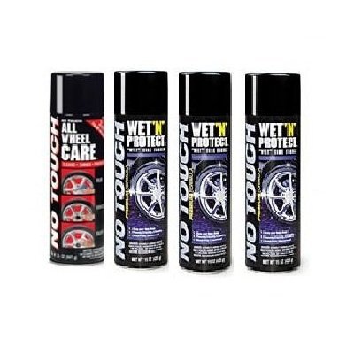 No Touch Premium 4 Pack: Tire & Wheel Care