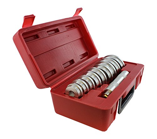 ABN Bearing Race and Seal Bush Driver Set with Carrying Case – Master/Universal Kit for Automotive Wheel Bearings
