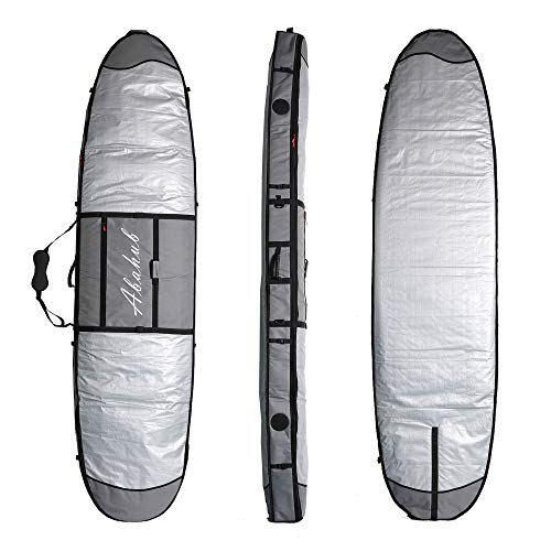 Abahub Premium 9'6 x 33 SUP Travel Bag, Foam Padded Stand-up Paddleboard Cover Case, Paddle Board Carrying Bags for Surfing, Outdoor, Airplane, Car, Truck