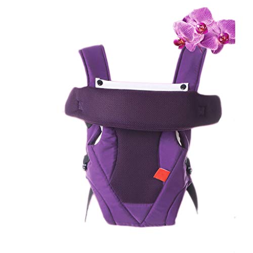 Multi-Functional Baby Carrier Waist Stool Four Seasons Front-Hold Baby Baby Newborn Breastfeeding Pillow Cushion (Color : Purple)