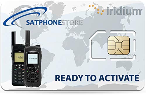 Iridium 150 minute 60 day Prepaid Satellite Phone SIM Card