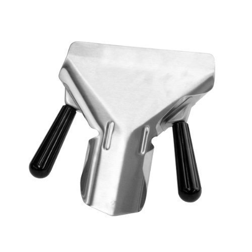 Thunder Group SLFFB001, Removable Dual Handle French Fry Bagger,  Stainless Steel French Fry Scoop
