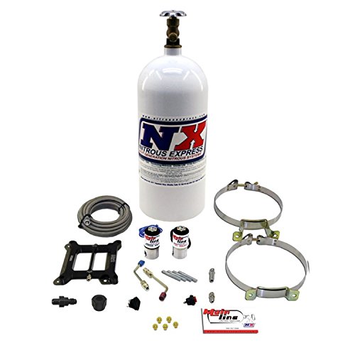 Nitrous Express ML1000 MainLine 5-10 psi Carbureted Plate System with 10 lbs. Bottle